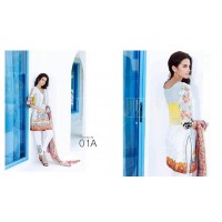 Charizma Exquisite Embroidered Lawn Collection 2016 - 01A